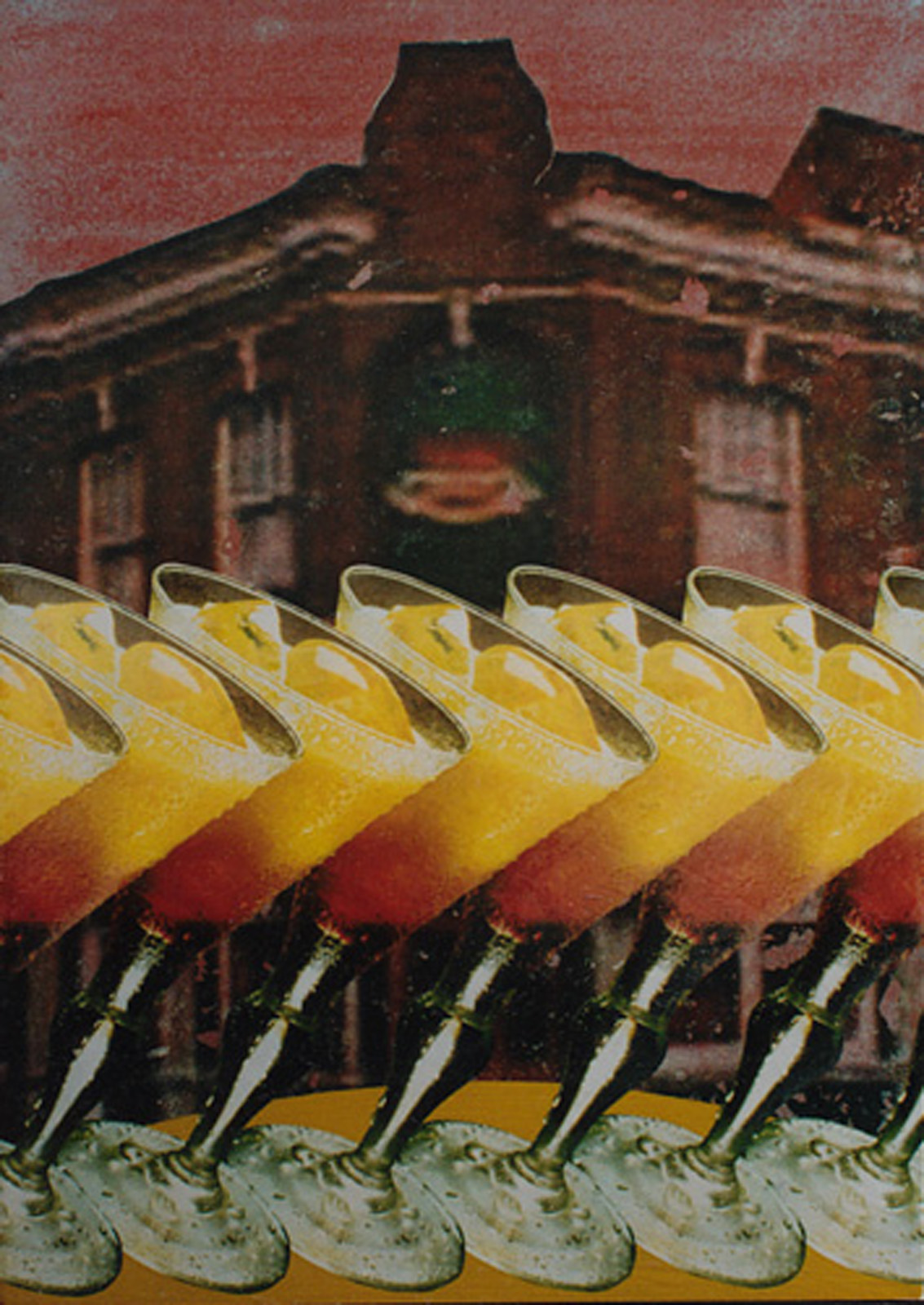 A painting of cocktails