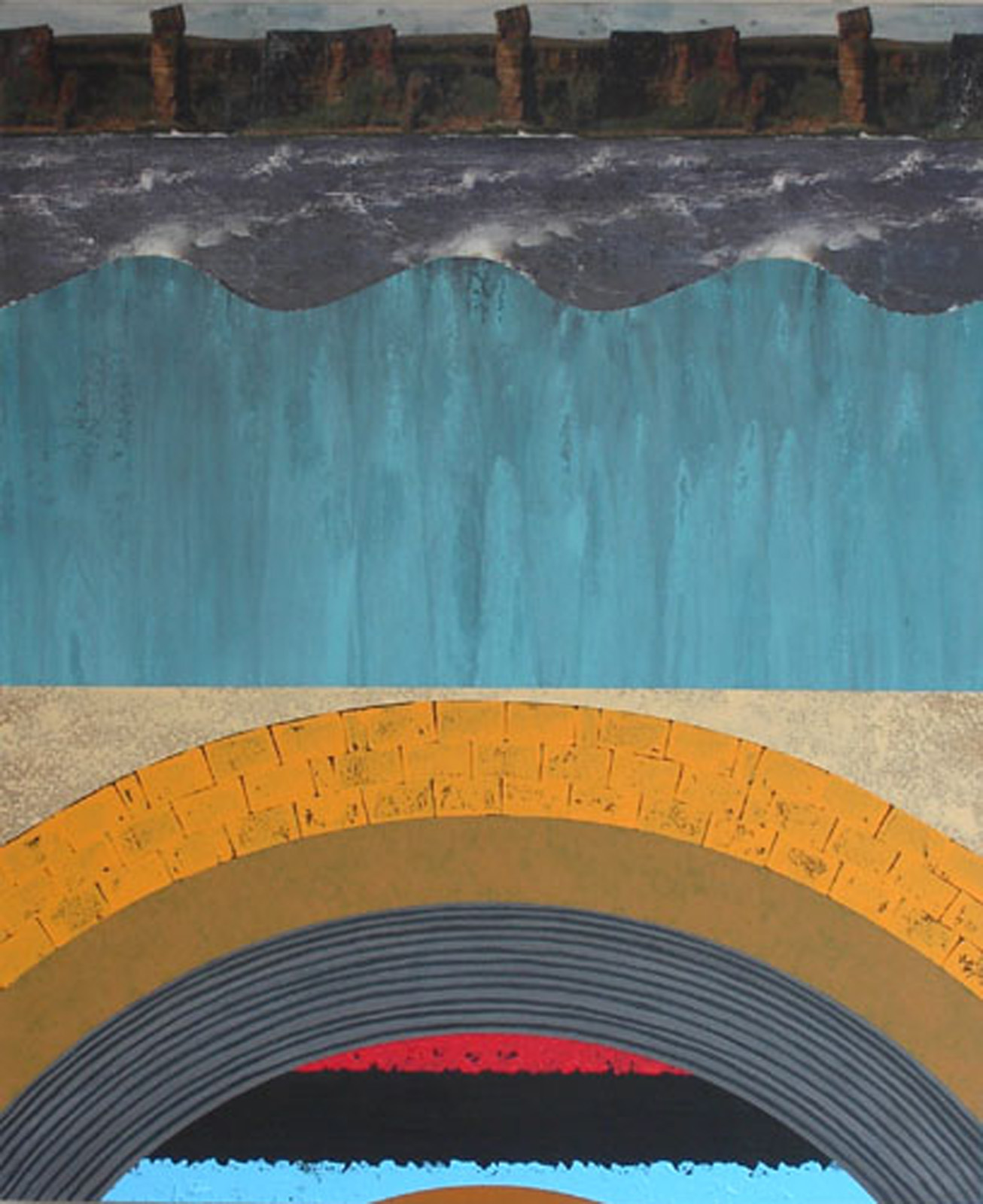 Crude Seascape by Richard Bartle