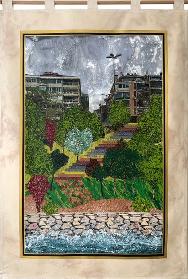 A painting of Moda from The Book of Streets
