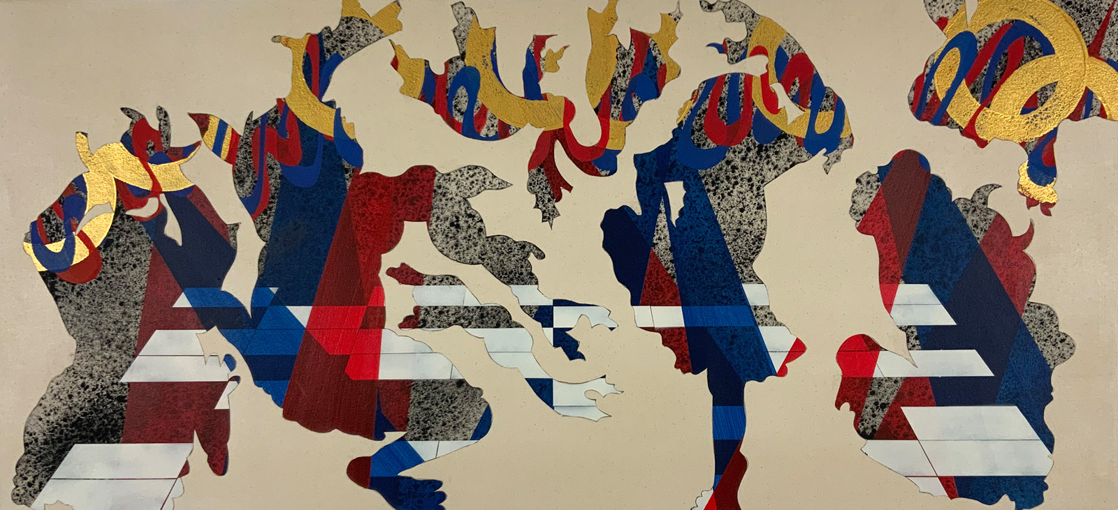 A painting of demons dancing from The Black Pen Project