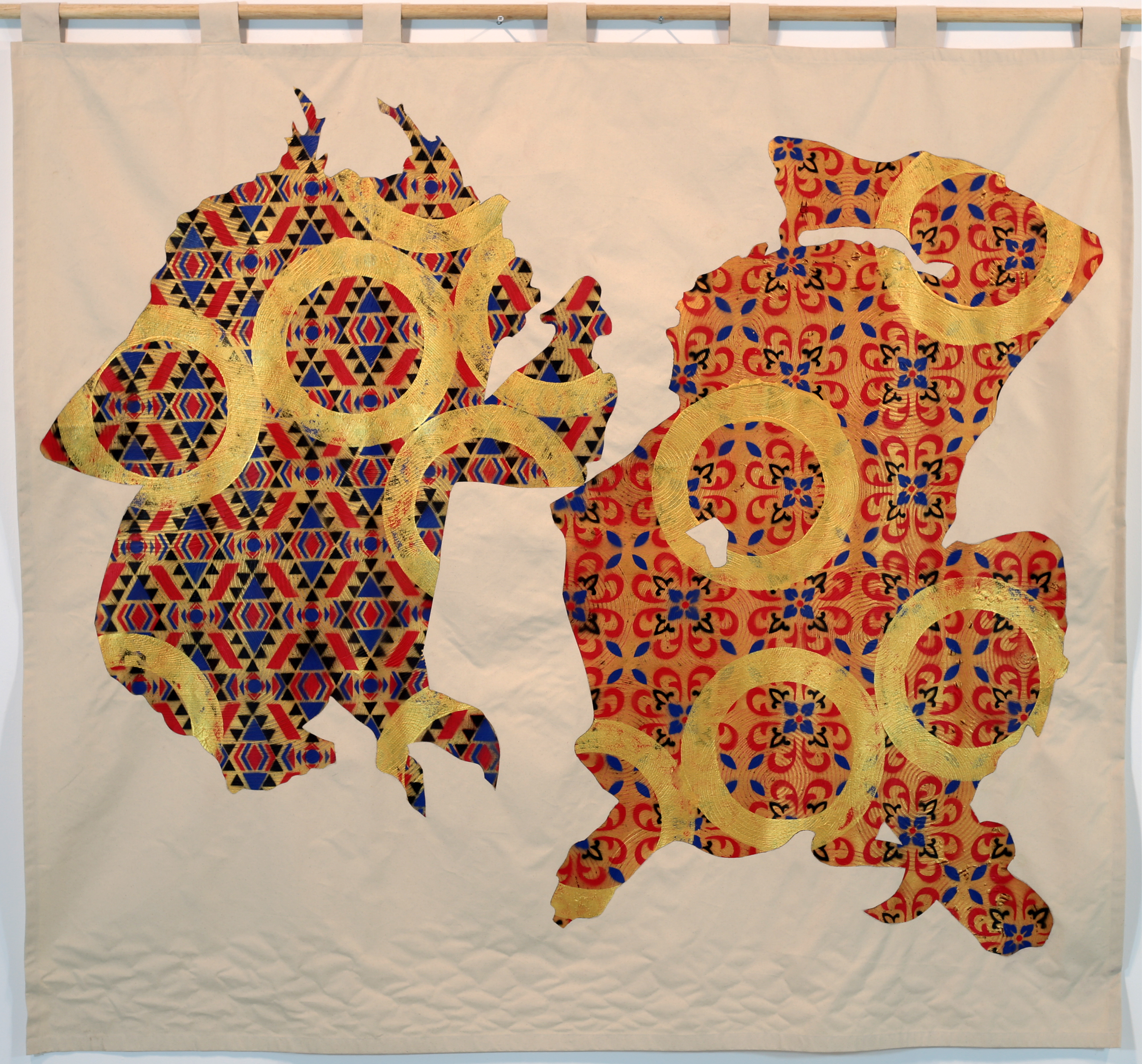 A painting of demons twisting thread from Nomadic Tales