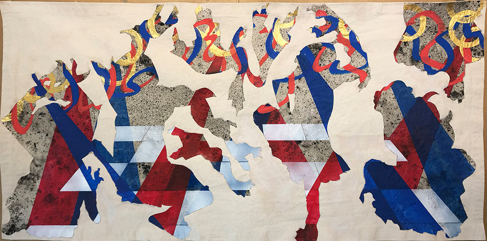 A painting of demons dancing from Şeytan Tüyü
